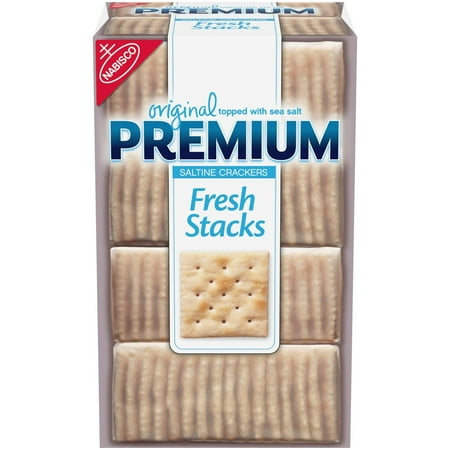 Premium Fresh Stacks Original Saltine Crackers, 13.6 oz (8 Stacks) (Pack of 6)