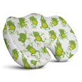 thumbnail image 1 of Premium Frog Pattern Memory Foam Seat Cushion Ergonomic Chair Pad for Office Chair, Car, Airplane & Bleachers Sciatica, Tailbone Hip & Back Pain Relief - Chair Cushion for Long Office Workers., 1 of 5