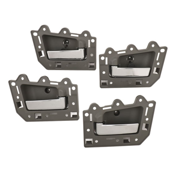 Premium Front and Rear Interior Door Handles Replacement Kit for Grand Cherokee 2005 to 2011, Includes Left Right Inner Hand Grips and Installation Tools, 4 Pieces Set