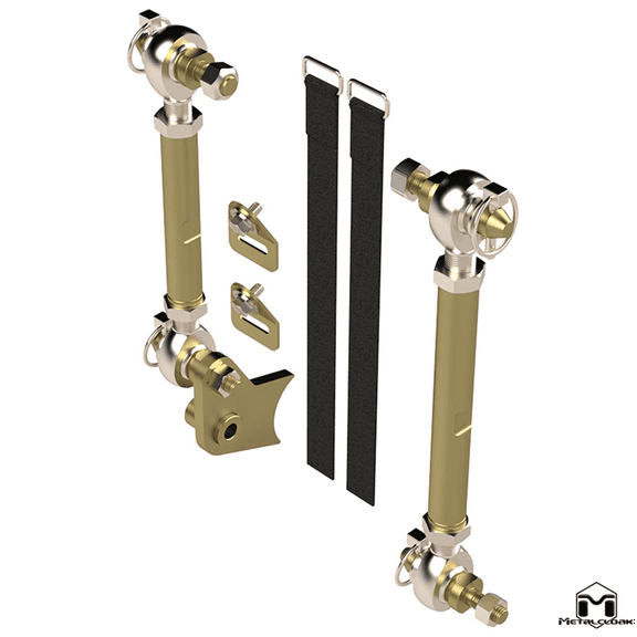 JL Wrangler | JT Gladiator Heavy Duty Front Sway Bar Quick Disconnects, 2024+