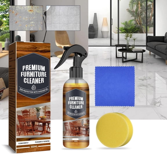 Premium Furniture Cleaner,All Purpose Cleaner,Multi-surface Dilutable Floor Cleaner for Furmiture Paint Surfaces Plastic Faux Leather Natural and Artificial Stones