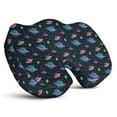 thumbnail image 1 of Premium Galaxy Pattern Memory Foam Seat Cushion Ergonomic Chair Pad for Office Chair, Car, Airplane & Bleachers Sciatica, Tailbone Hip & Back Pain Relief - Chair Cushion for Long Office Workers., 1 of 5