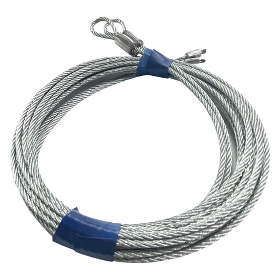 Premium Garage Door Torsion Spring Cable Drum Assembly Pair for 8' Feet High Garage Door Repair and Replacement