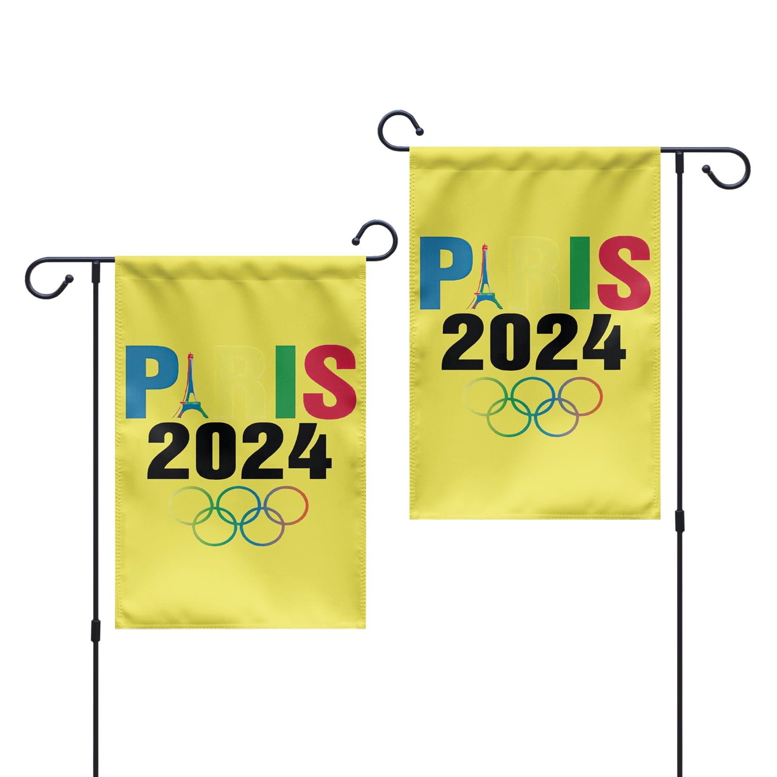 Premium Garden Flag Olympic Decorations 2024 Paris Perfect Outdoor