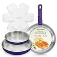 thumbnail image 1 of Skillets & Frying Pans  with Removable Handles, Purple, 1 of 5
