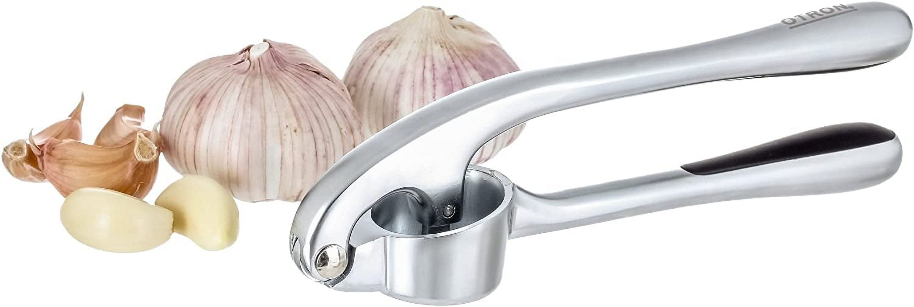 Premium Garlic Press, Stainless Steel, Garlic Mincer, Professional