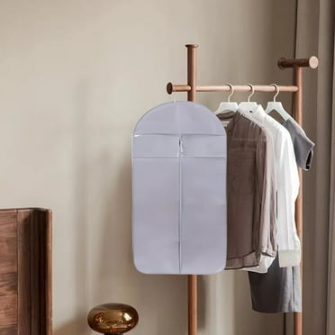 Premium Garment Storage Bag - Heavy-Duty Clear Clothes Protector for Suits, Dresses & Jackets, Space-Saving Wardrobe Organizer with Zippered Closure, Dust & Moisture Proof Hanging Closet Solution