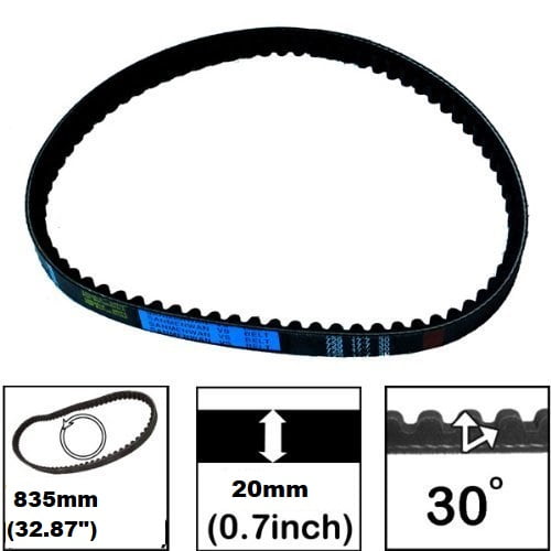 RedCap 835-20-30 Gates Powerlink CVT Drive Belt GY6 125cc 150cc Long Case Scooter ATV Go-Kart Moped Taotao Roketa Vento Verucci Jonway Lance