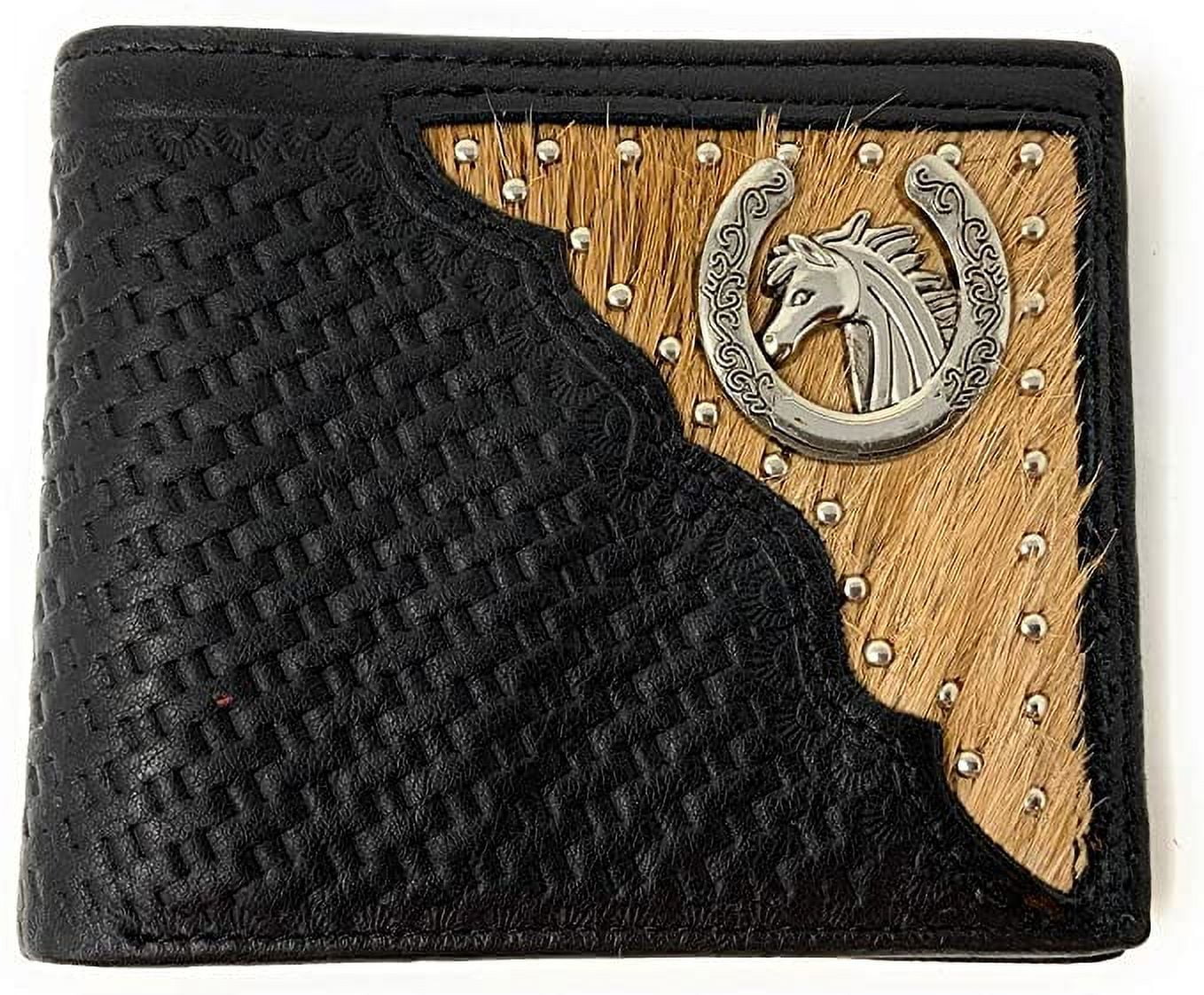 Cowhide Short Wallets For Men Zipper