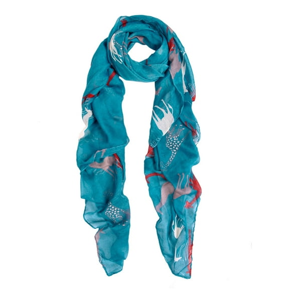 Premium Giraffe Animal Print Scarf