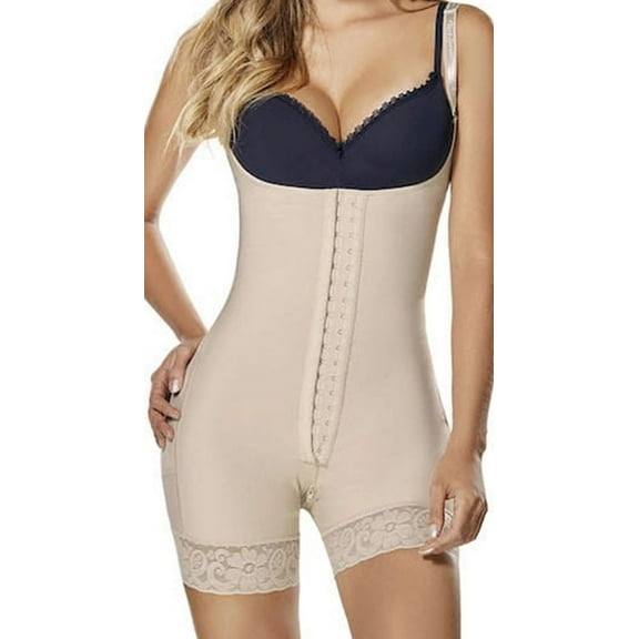 Premium Girdle for Women Fajas Colombianas Fresh and Light Shapewear Made With High Compression For Fast Weight Loss Post Surgery/Partum-Bodysuit Shapewear