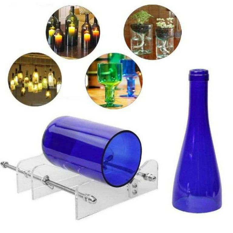 Premium Glass Bottle Cutter Kit - DIY Glass Cutter for Bottles - Beer &  Wine Bottle Cutter Tool 