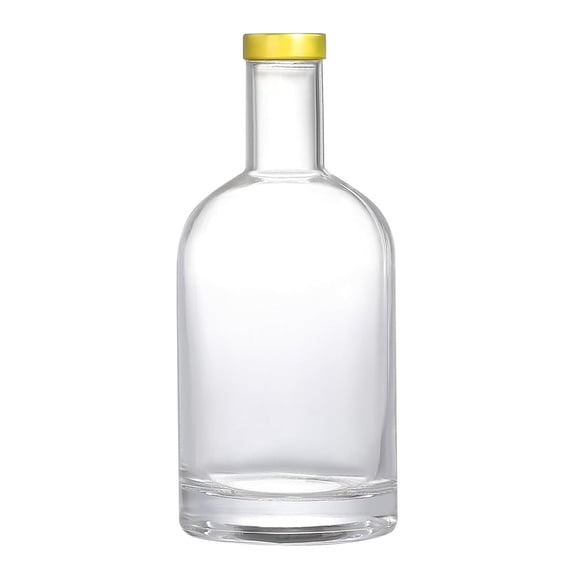 Premium Glass Cork Top Bottle for Gifting Vanilla Extract with Label - 3.38 OZ (100 ml)