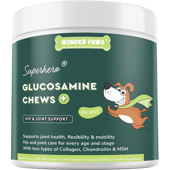 Premium Glucosamine For Dogs – Advanced Hip & Joint Supplement With ...