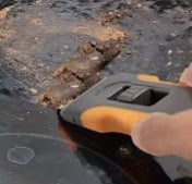Premium Glue Remover Scraper Tool - Versatile Cleaning Shaving Scraper for Glass & Stove Surfaces