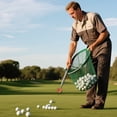 thumbnail image 1 of Golf Ball Retriever - Thickened Stainless Steel Shaft with Rubber Grip - Extendable 9ft Golf Ball Grabber Tool for Water & Course (Durable & Lightweight), 1 of 4