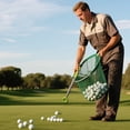 thumbnail image 1 of Golf Ball Retriever - Thickened Stainless Steel Shaft with Rubber Grip - Extendable 9ft Golf Ball Grabber Tool for Water & Course (Durable & Lightweight), 1 of 4