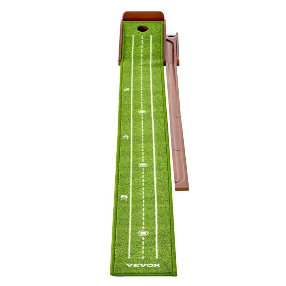 Premium Golf Putting Green Mat - Non-Slip Golf Practice Mat for Indoor Putting Training & Drills