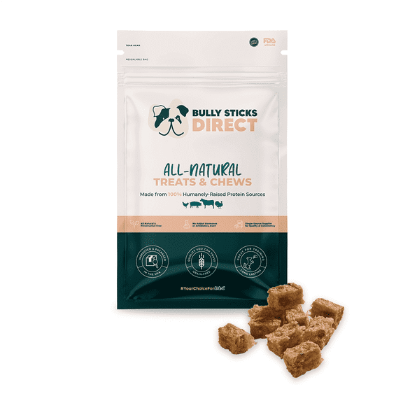 Premium Goose (Geese) Cubes Dog Treats (10.58oz / 300g)