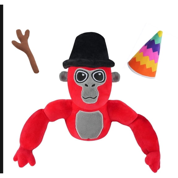 Premium Gorilla Plush Toy Cute Cartoon Plush Stuffed Animal Toys Soft Game Monster Stuffed Doll Ideal for Halloween