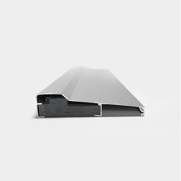 Premium-Grade Aluminum Door Threshold, Mill Finish - Clear. Crafted to Meet fire Safety Standards for Both Commercial and Residential use. high-Grade Threshold Easy Installation