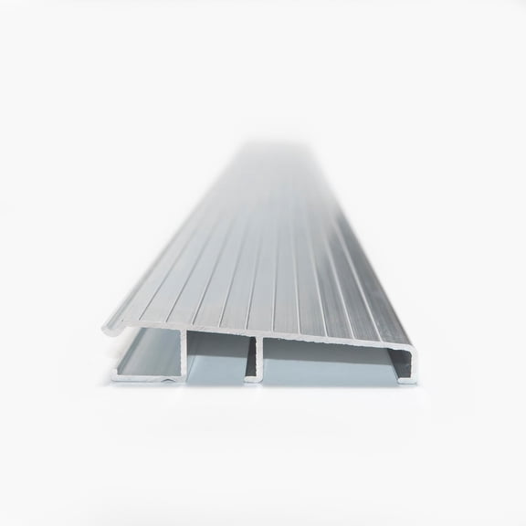 Premium-Grade Aluminum Door Threshold, Mill Finish - Clear. Crafted to Meet fire Safety Standards for Both Commercial and Residential use. high-Grade Threshold Easy Installation