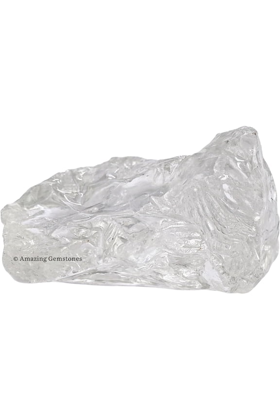 Premium Grade Clear Quartz Crystal Raw Stones (2 Pieces)