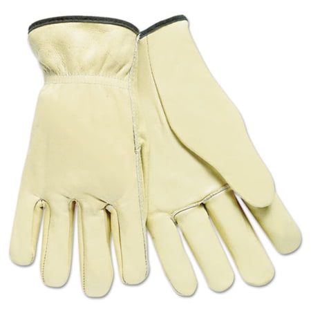 Premium Grade Cowhide Drivers Glove - Large, Unlined
