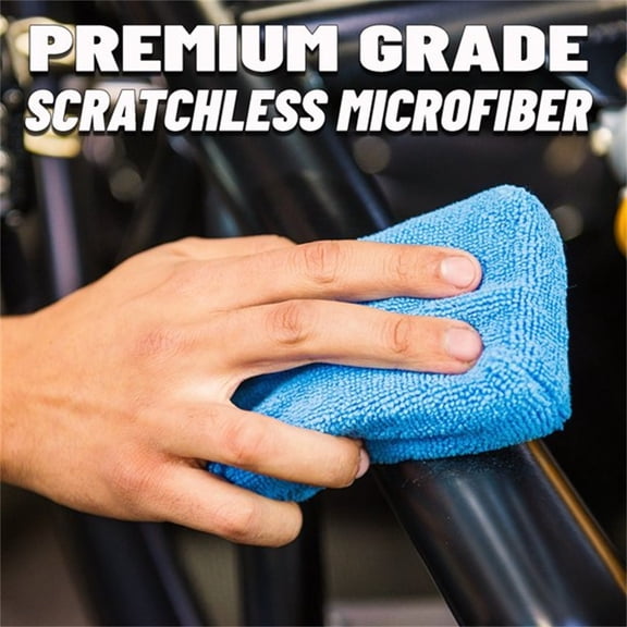 Premium Grade Microfiber Applicator Car Wash Microfiber Sponge Automotive Cleaners 2pc