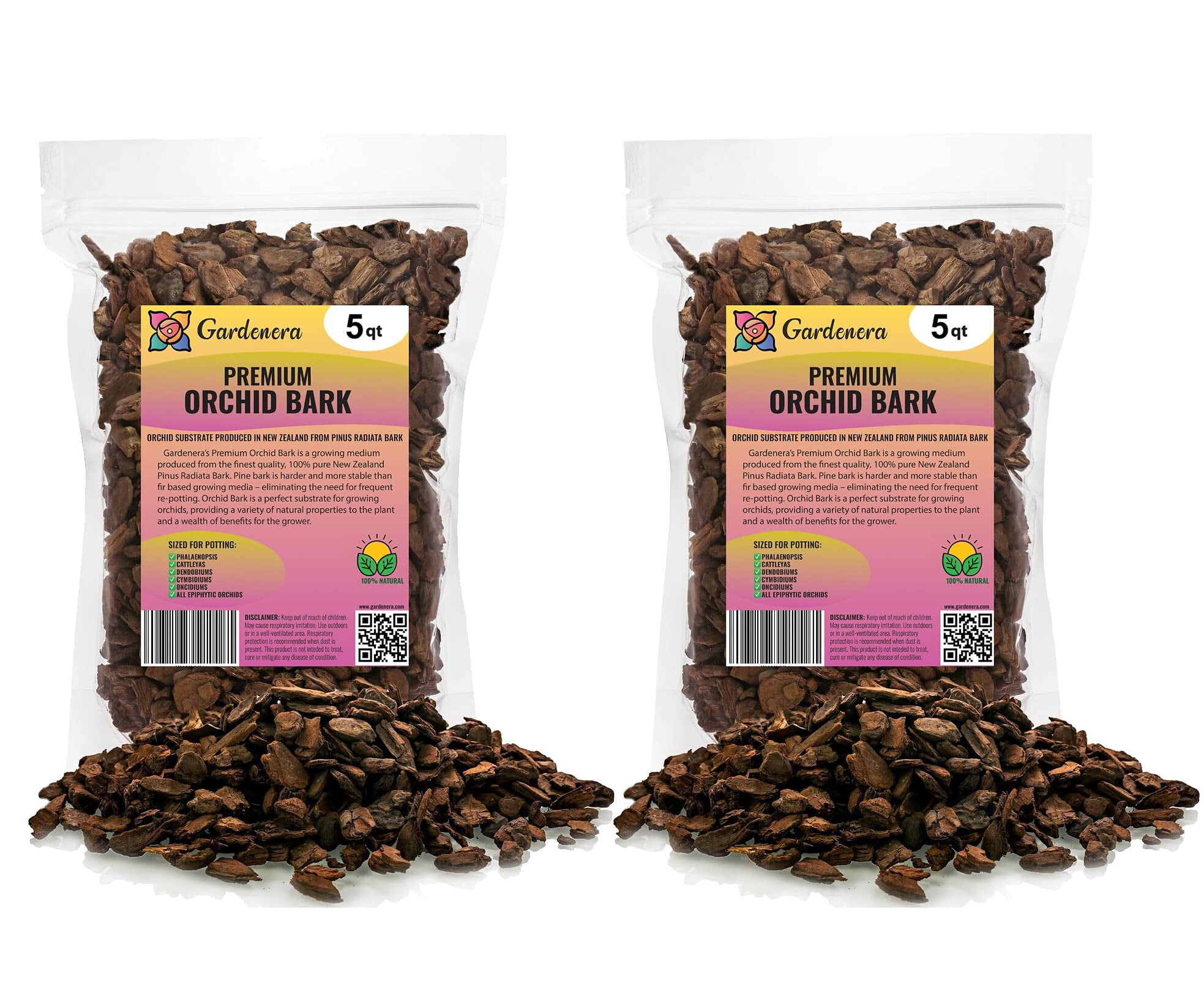 Premium Grade New Zealand Pinus Radiata Bark by Gardenera Labs - 10 ...