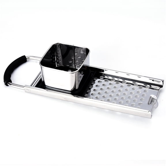 Premium Grade Stainless Steel Spaetzle Maker with Comfort Grip Handle Traditional German Egg Noodle Maker