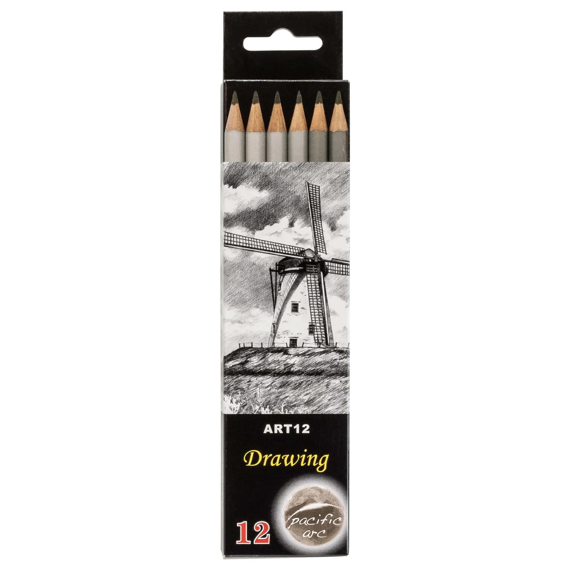 Premium Graphite Drawing Pencils for Artists, Soft Pack Professional
