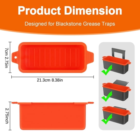 Premium Grill Drip Pan Easy to Clean Oil Tray for Grilling Prevents Mess Multi Functional Design with Side Grill Rack Reusable
