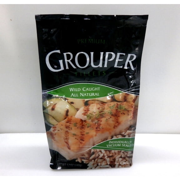 Premium Grouper Fillets, 12oz