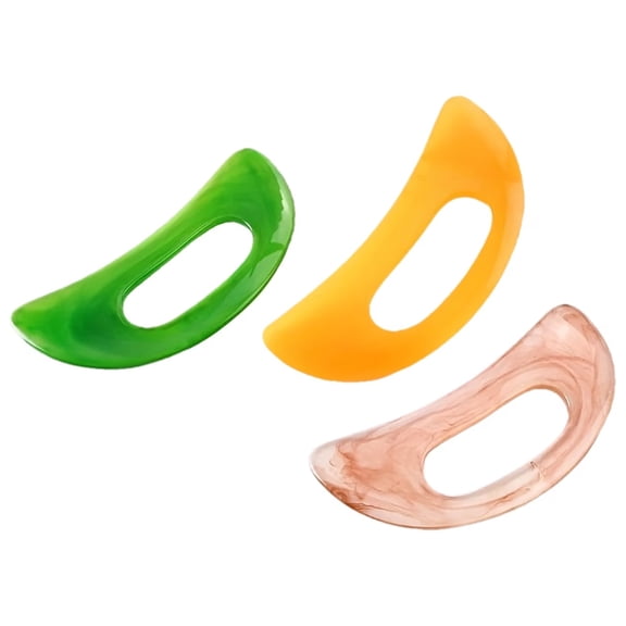 Premium Gua Sha Facial Scraper - Natural Stone Skin Care Tool for All Skin Types - Unique Random Color Design