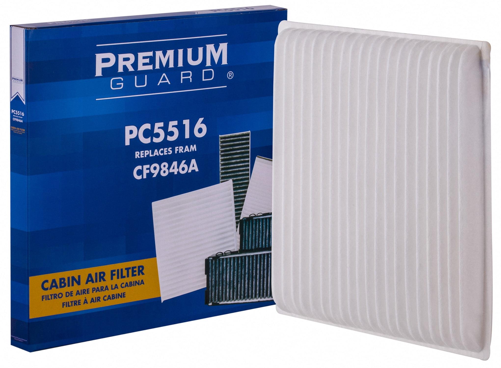 Automotive Cabin Filter CF9846A Cabin Air Filter Replacement For Toyota Prius, 4Runner, Subaru Outback & More 2008 Toyota Prius Cabin Air Filter