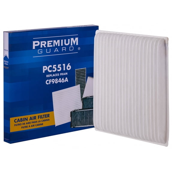 PG Cabin Air Filter PC5516 | Fits 2001-2009 Toyota Prius, 2003-2009 4Runner, 2004-2006 Sienna, 2007-2014 FJ Cruiser, 2005-2009 Subaru Outback, 2004-2012 Mitsubishi Galant