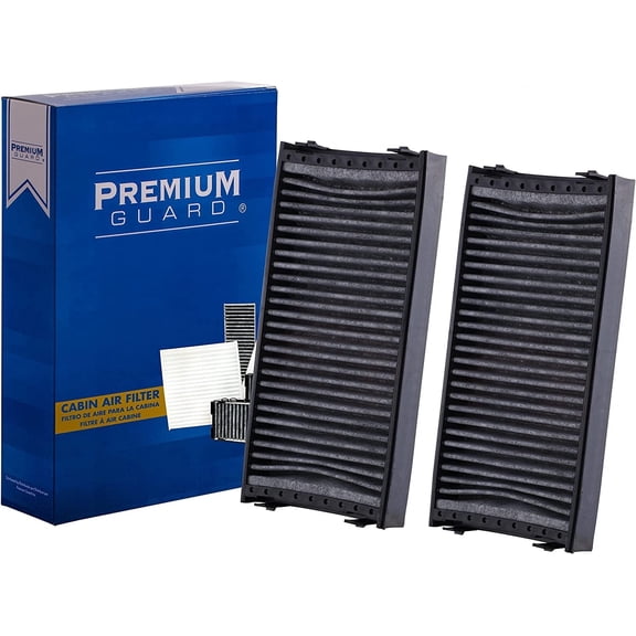 PG PC6072C Activated Charcoal Cabin Air Filter | Fits 2007-2018 BMW X5 3.0L; 2010-2011 X6 4.4L, Fresh Air