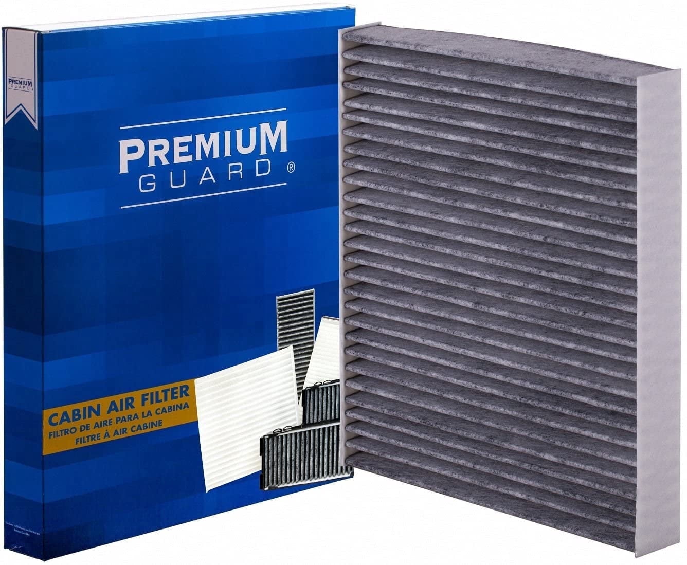PG PC5402 Activated Charcoal Cabin Air Filter | Fits 1997-2001 Honda CR-V 2.0L; 2023-2025 Chevrolet S10 Max 2.0L, 2.4L; 2000-2006 Insight 1.0L
