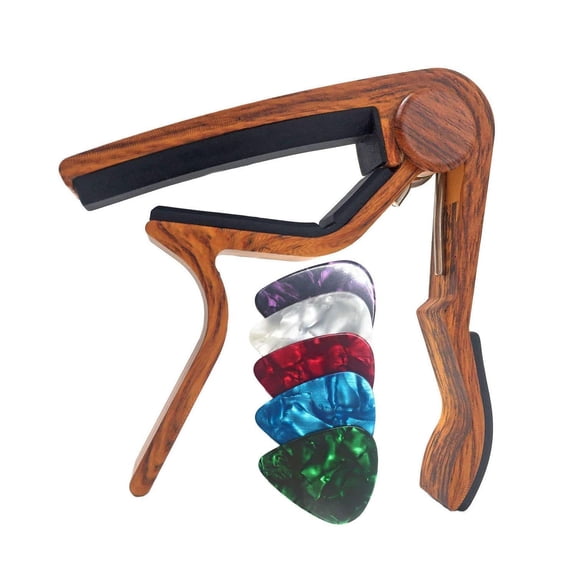 Premium Guitar Capo  Quick-Release Design, No String Buzz for Acoustic/Electric Guitars, Banjo, Mandolin & Ukulele, for Guitarists & Musicians