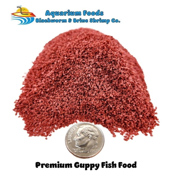 Premium Guppy Fish Food - Color Enhancing - Promotes Fin Growth...4oz