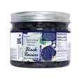 Premium Gusto Spicerie Black Raisins By Tassyam 300gm, Rich In
