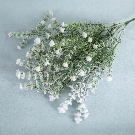 Premium Gypsophila Spraying Snow Silk Flower For Wedding And Home Decoration