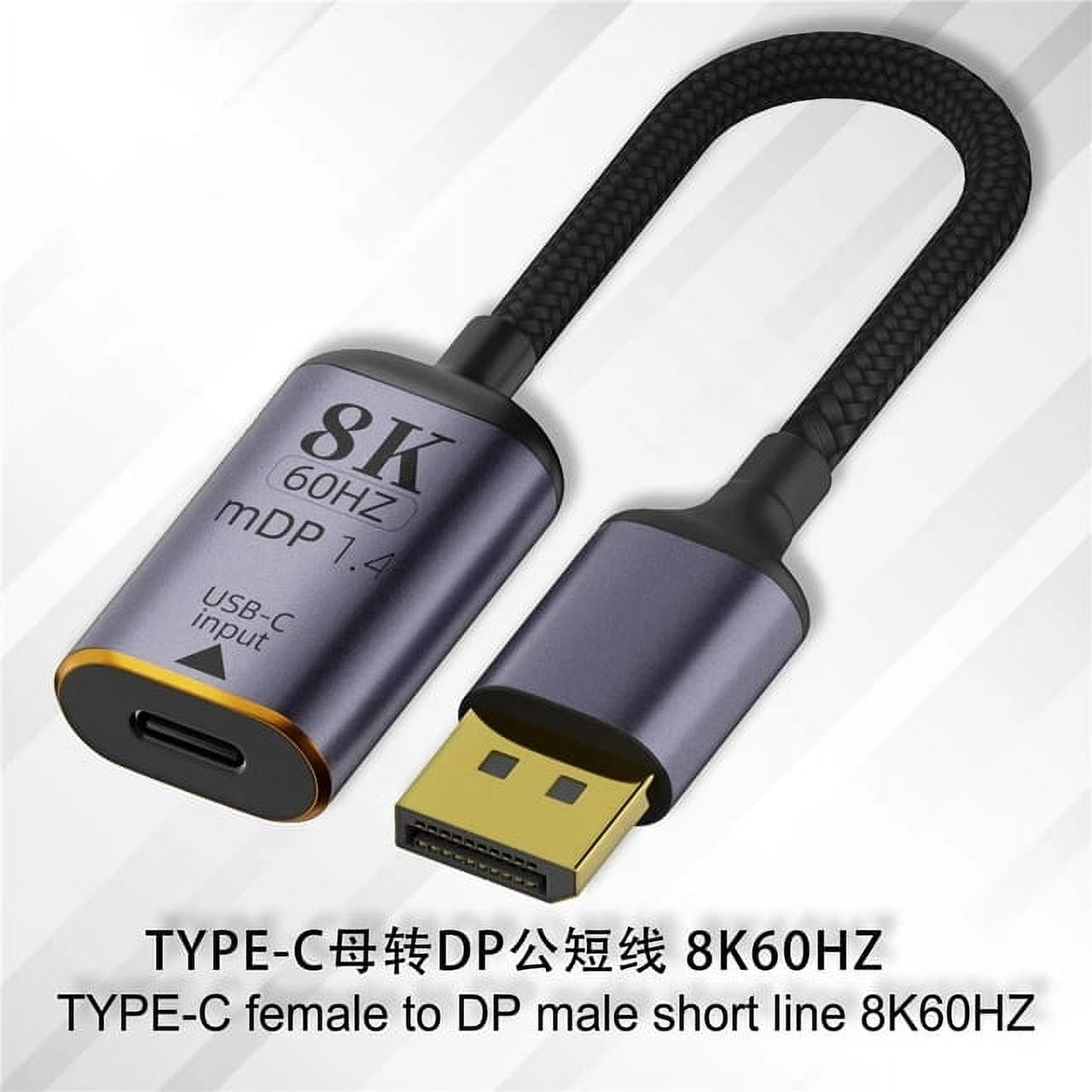 Todp Premium HD 8K@60Hz HDMI-compatible 2.1 to USB-C Video Adapter Type-C ...