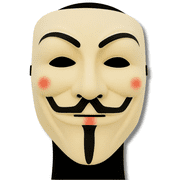 Premium Hacker Anonymous Style Masks Inspired by Project Zorgo & Spy Ninjas PZ9 Cream