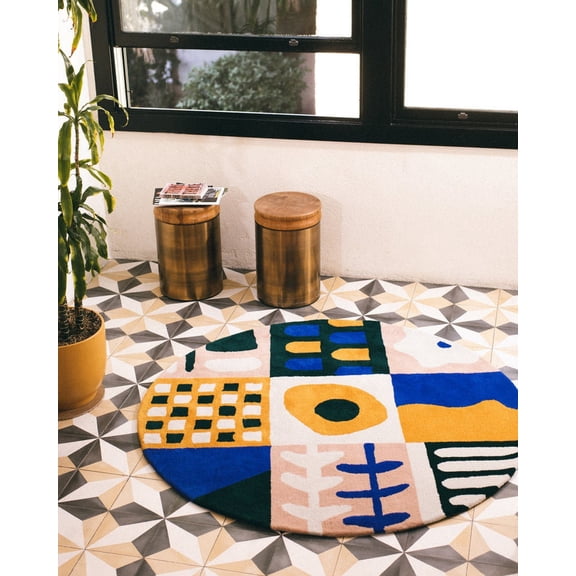 Premium Hand Tufted Rug with Traditional Dessign made with High Quality Wool Best Suites in your Living Room