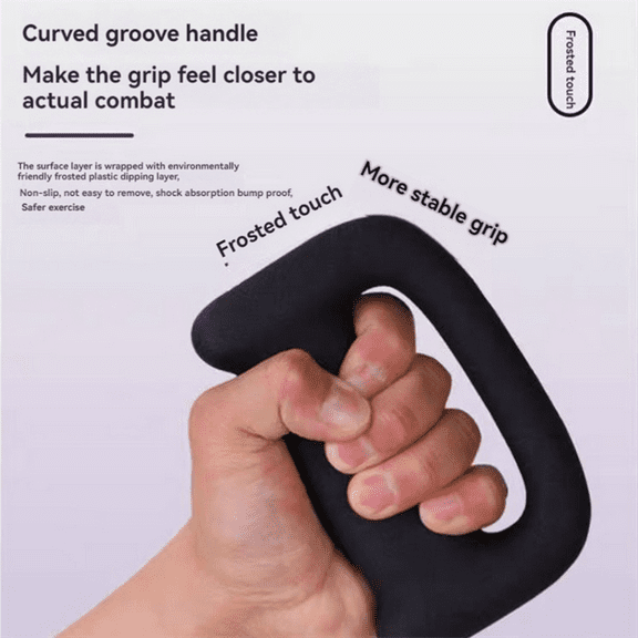 Premium Hand Weights for Men and Women for Shadowboxing, Boxing Training,Aerobics, Core and Fitness Exercises(2kg) Black