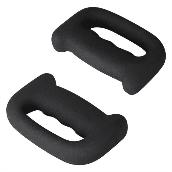 Premium Hand Weights for Men and Women for Shadowboxing, Boxing Training,Aerobics, Core and Fitness Exercises(2kg) Black