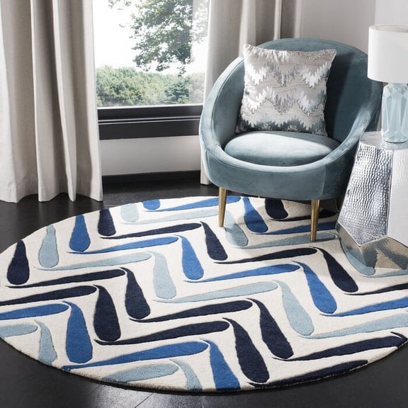 Premium Handmade Rug with Abstract Design made with High Quality Wool Best Suites in your Living Room
