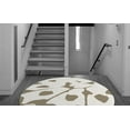 thumbnail image 1 of Premium Handmade Rug with Floral Design made with 100% New Zealand Wool Best Suites in your Bedroom, 1 of 4